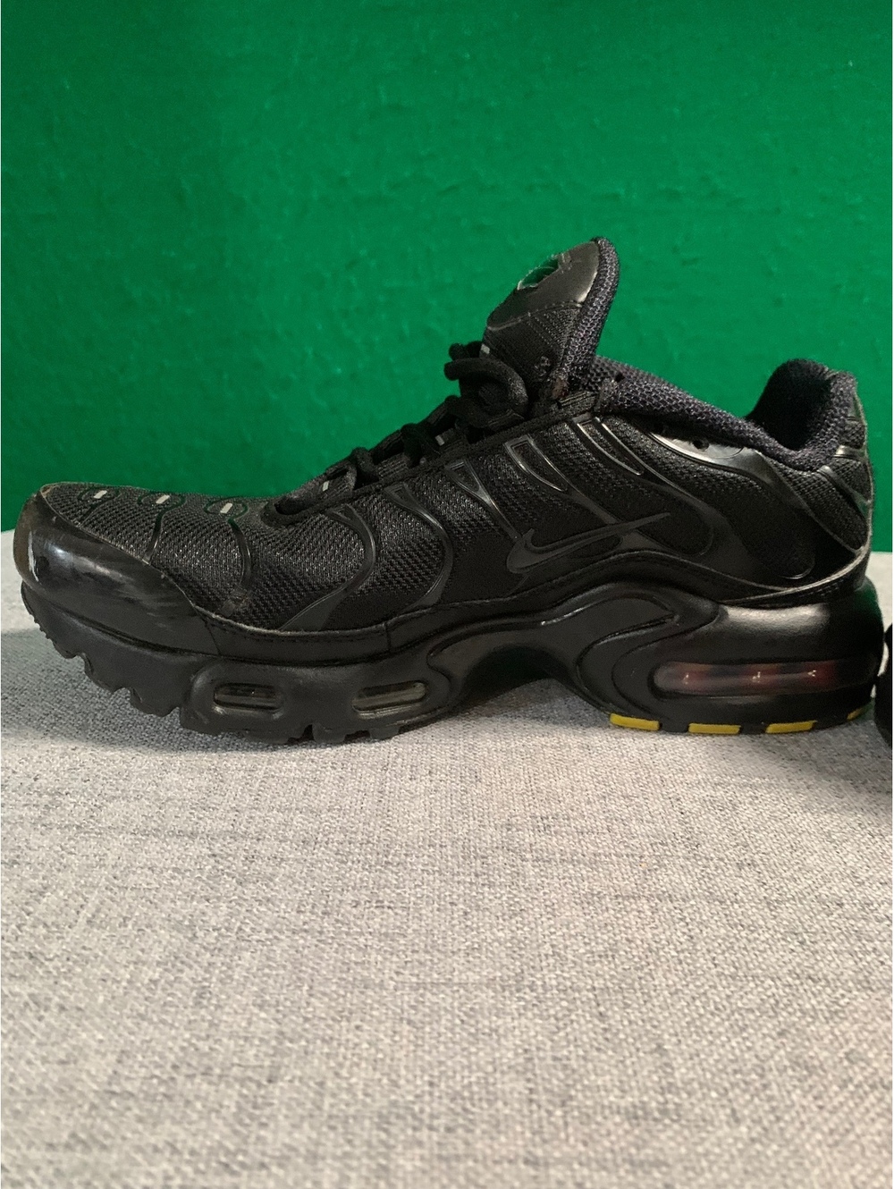 Nike black athletic sneakers